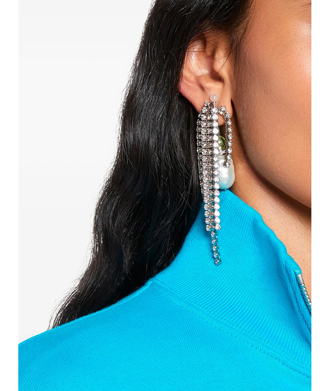 DRIES VAN NOTEN Серебряные серьги, фото 3