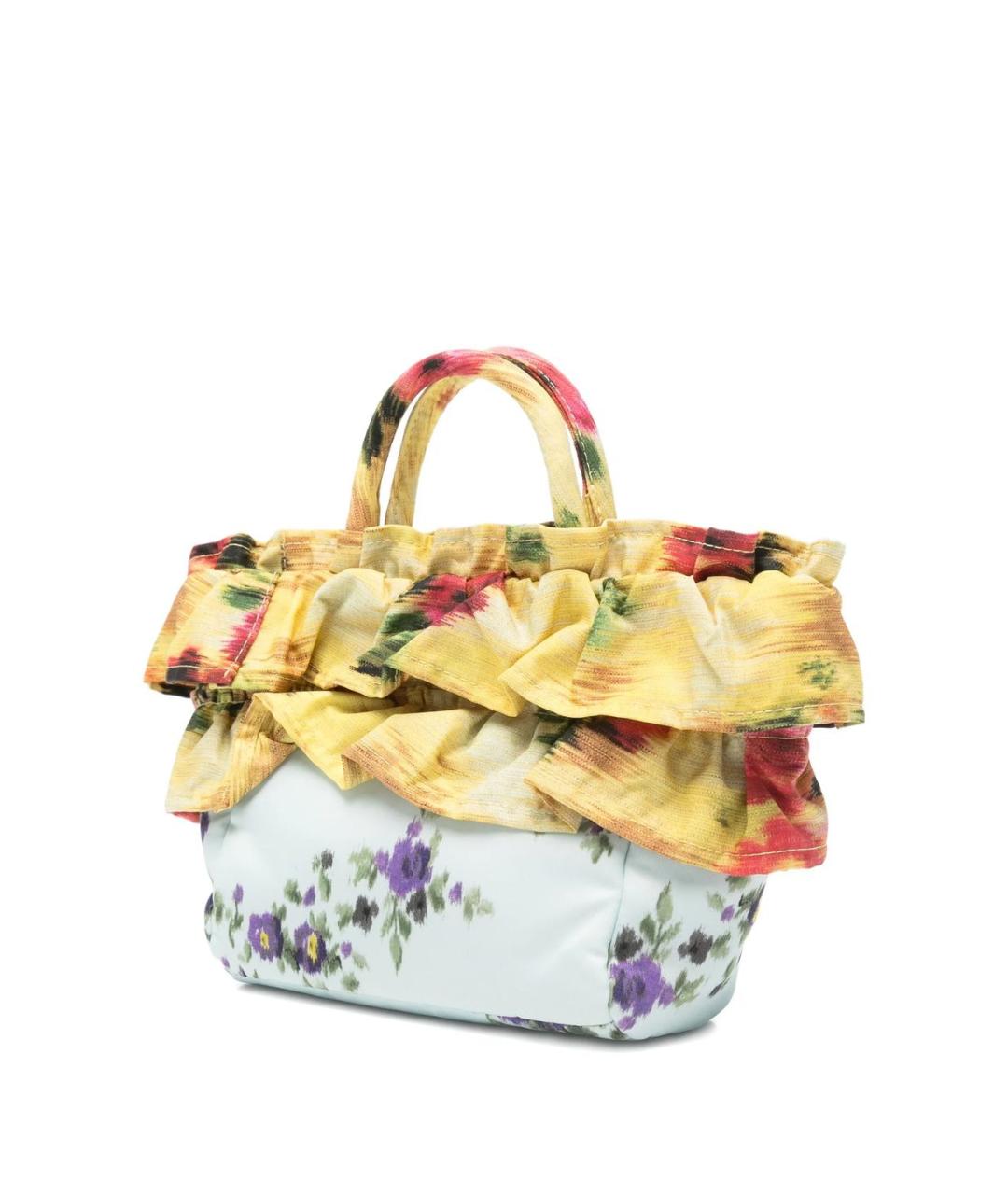 GANNI Мульти синтетическая сумка с короткими ручками, фото 4