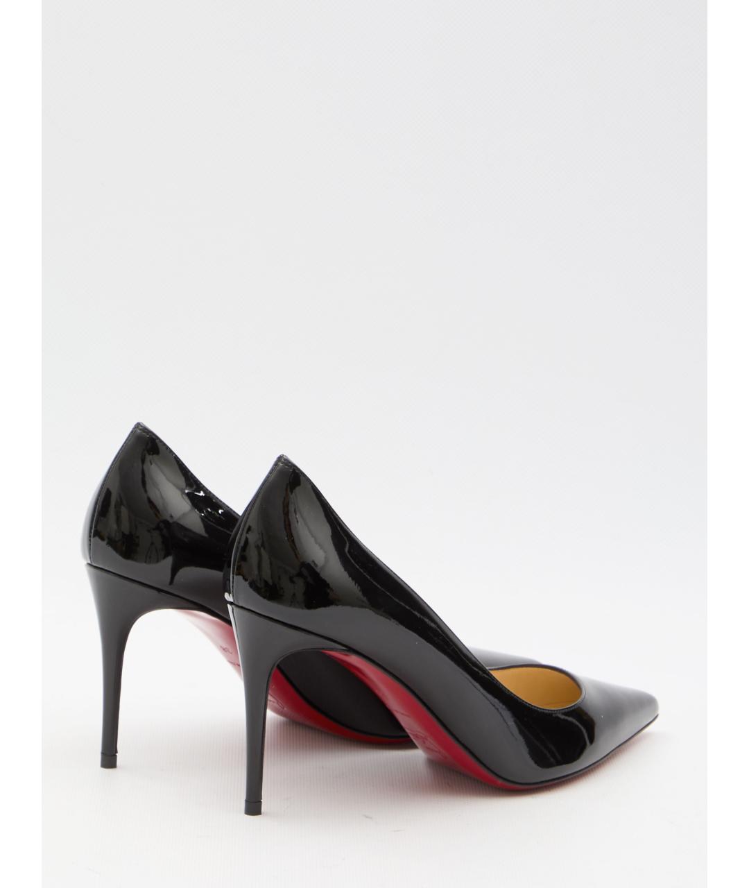 CHRISTIAN LOUBOUTIN Черные туфли из лакированной кожи, фото 3