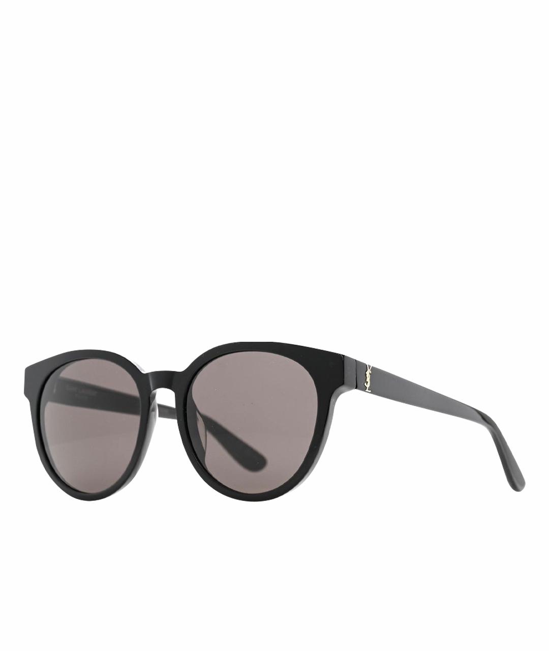 SAINT LAURENT Черные солнцезащитные очки, фото 1