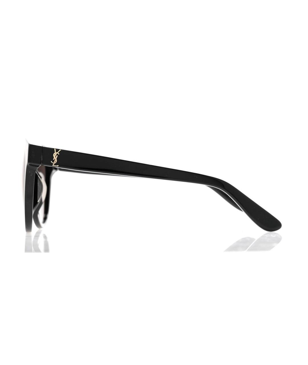 SAINT LAURENT Черные солнцезащитные очки, фото 2
