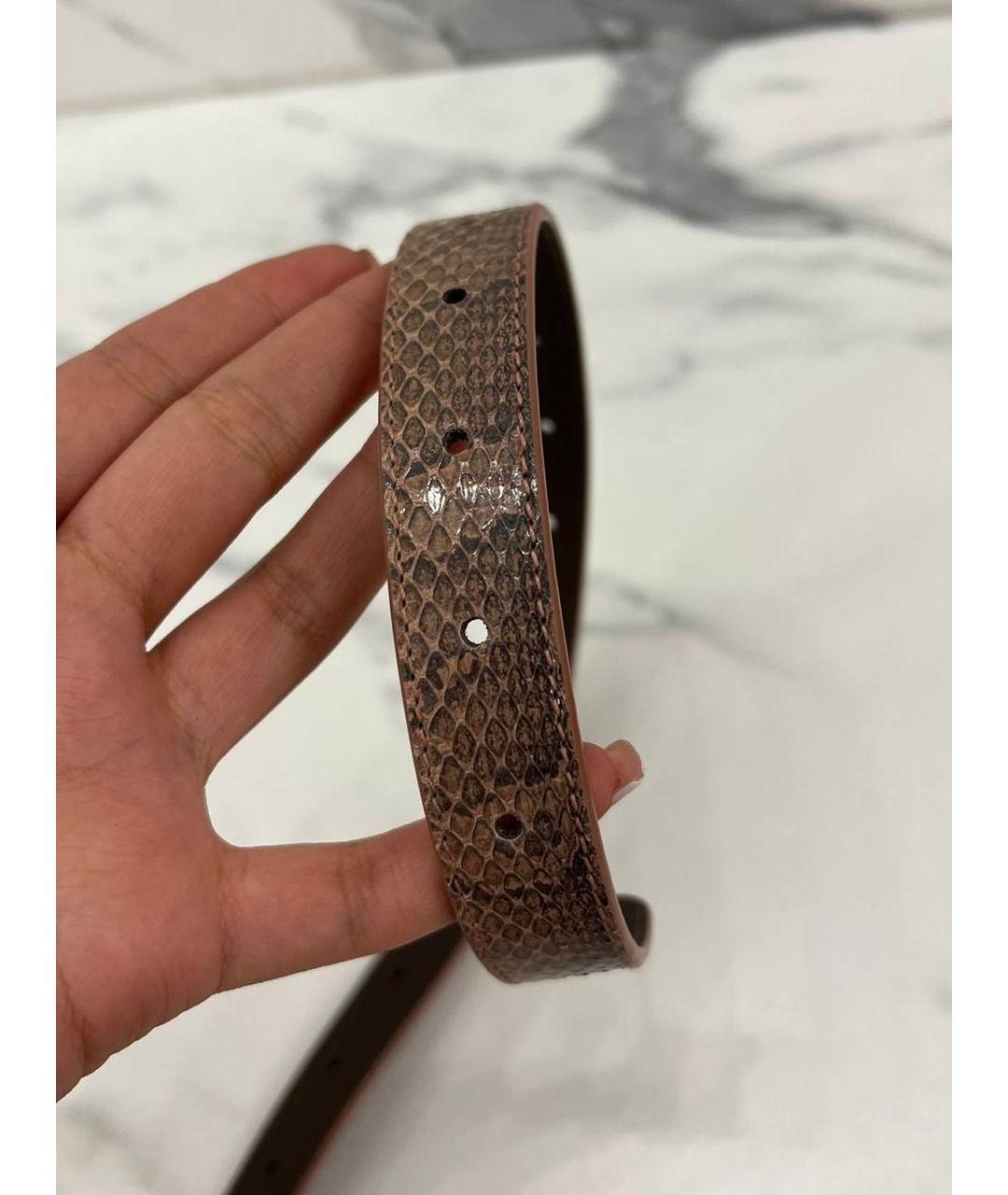 BOTTEGA VENETA Кожаный ремень, фото 5