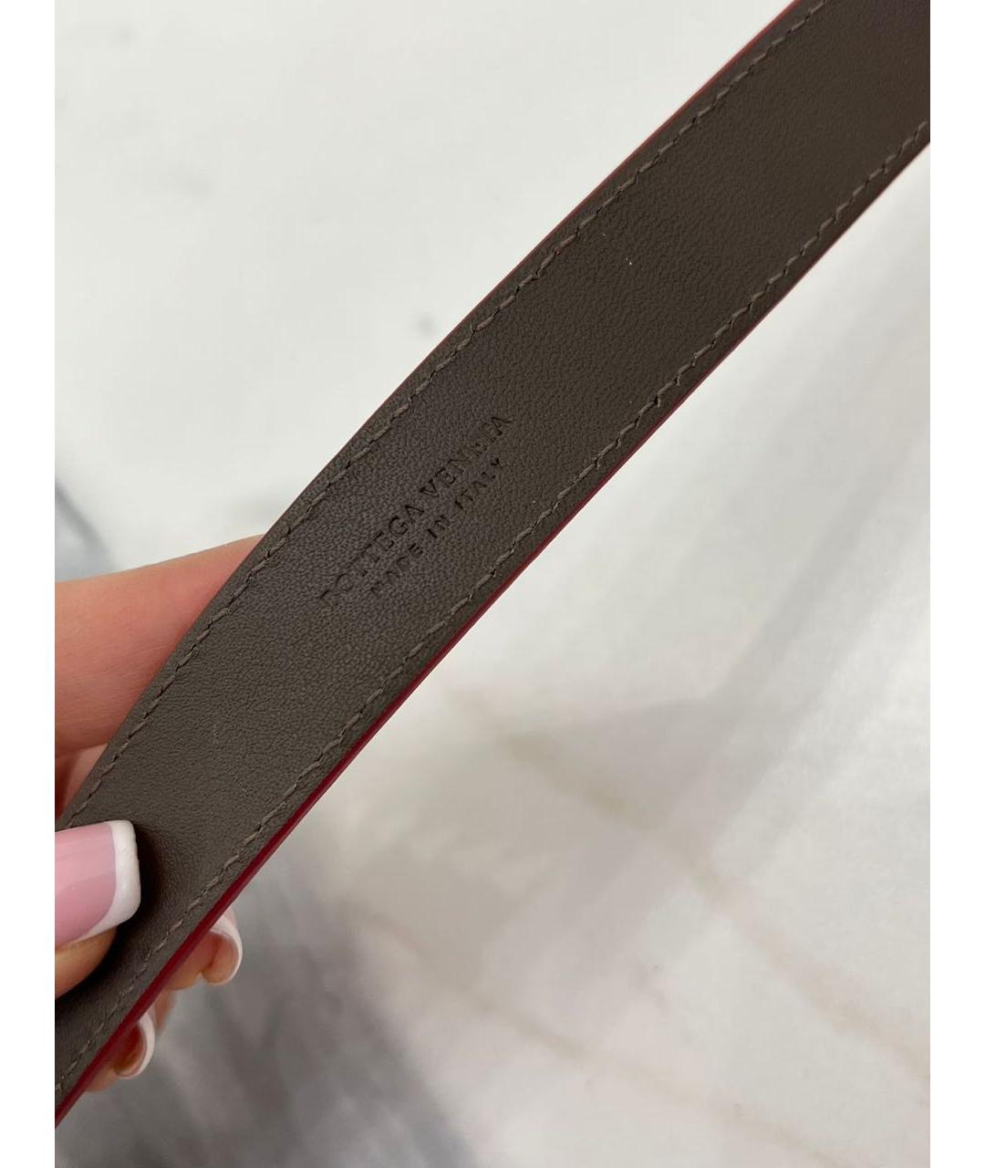 BOTTEGA VENETA Кожаный ремень, фото 3