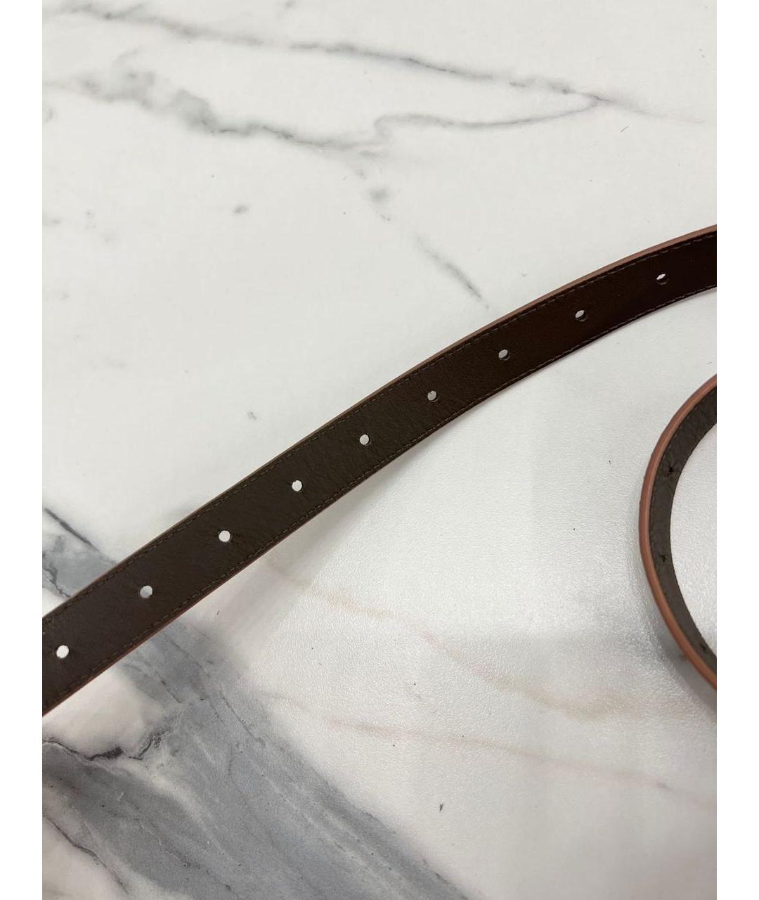 BOTTEGA VENETA Кожаный ремень, фото 4