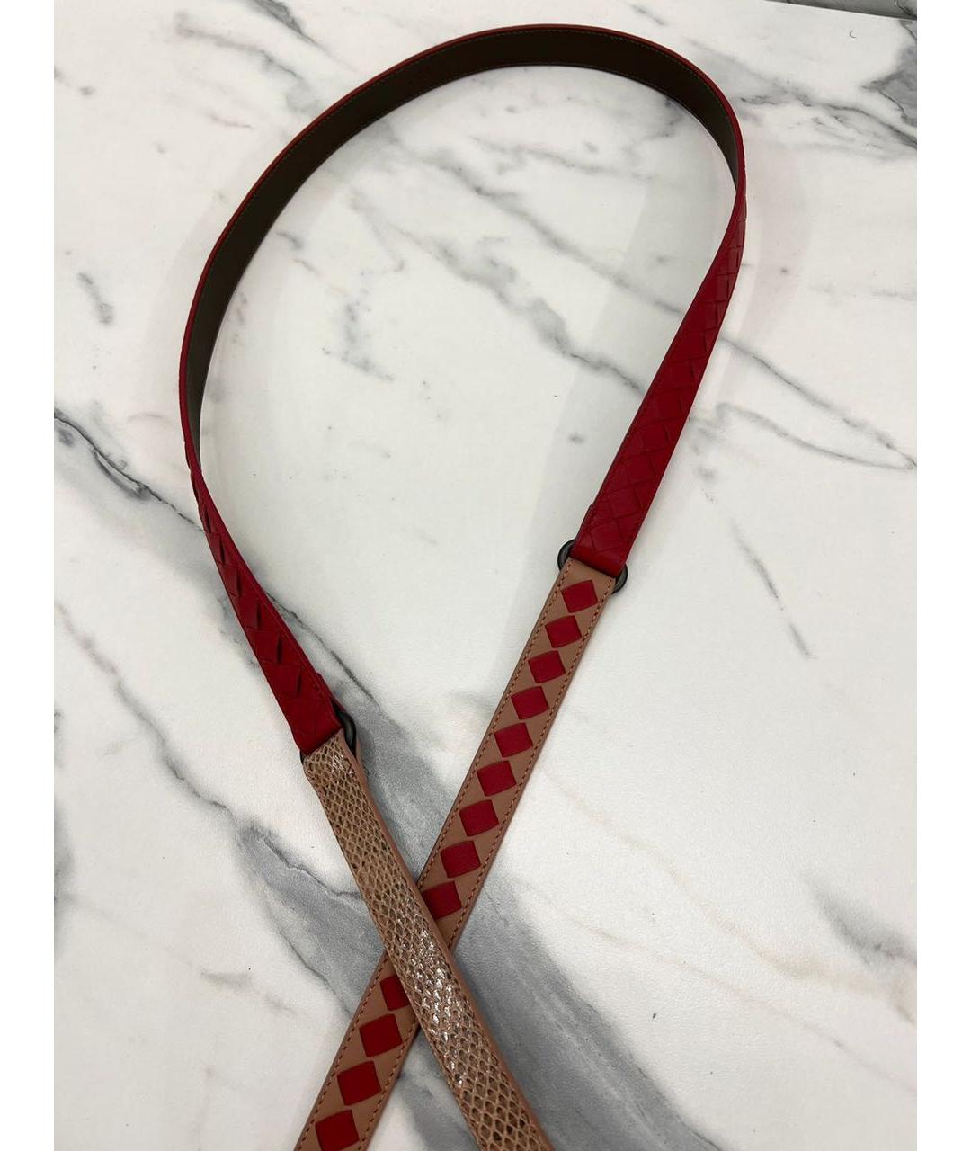 BOTTEGA VENETA Кожаный ремень, фото 6