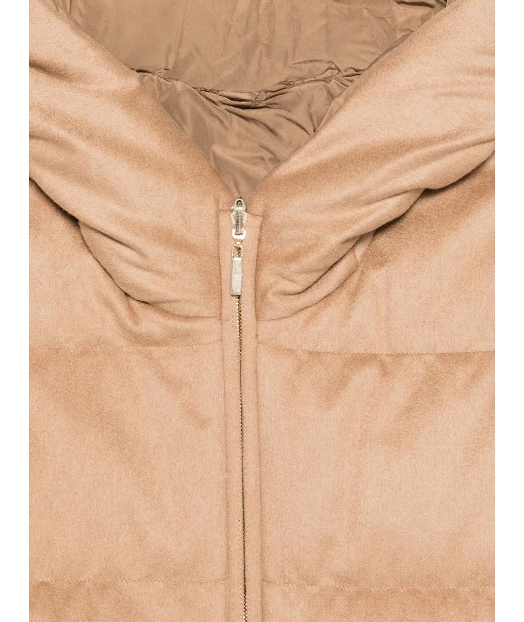 MAX MARA Бежевая шерстяная куртка, фото 3