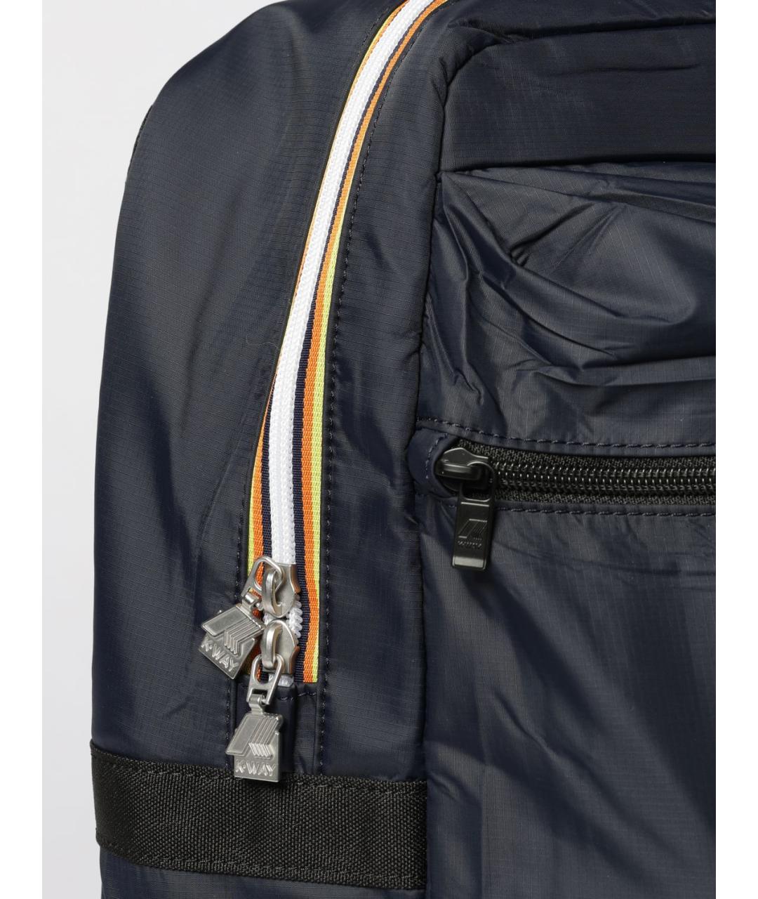 K-WAY Синий синтетический рюкзак, фото 3
