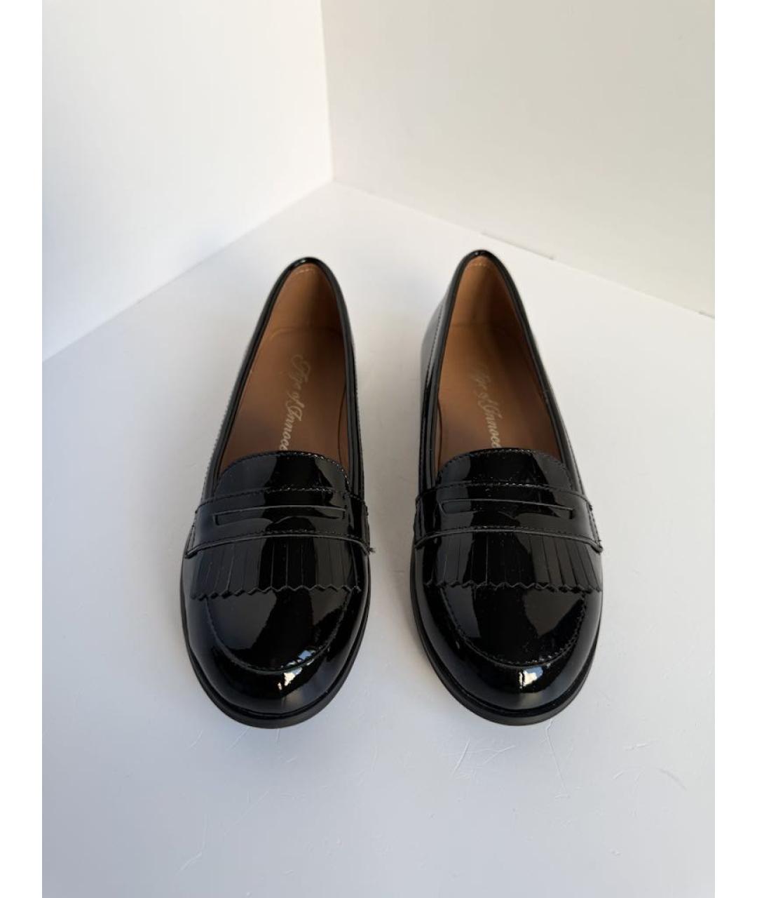 Age Of Innocence Черные туфли из лакированной кожи, фото 2