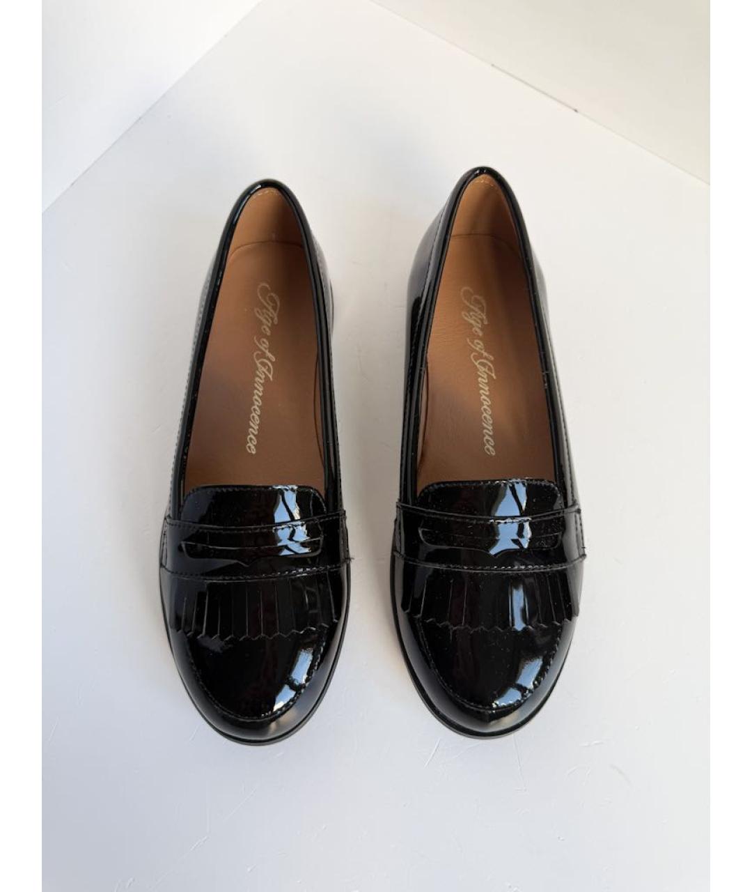 Age Of Innocence Черные туфли из лакированной кожи, фото 3