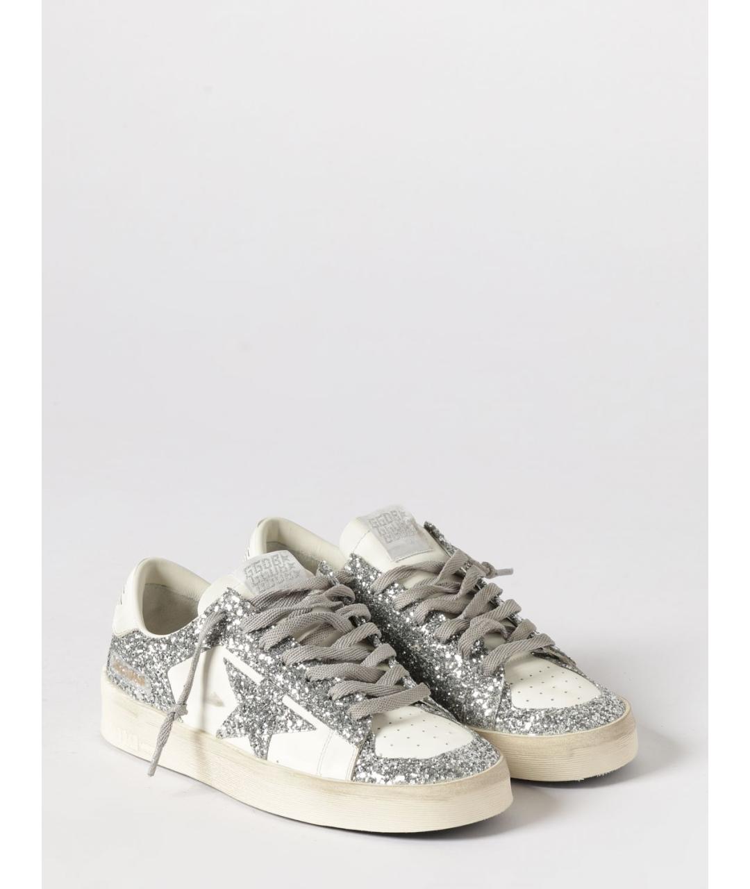 GOLDEN GOOSE DELUXE BRAND Мульти кожаные кеды, фото 2