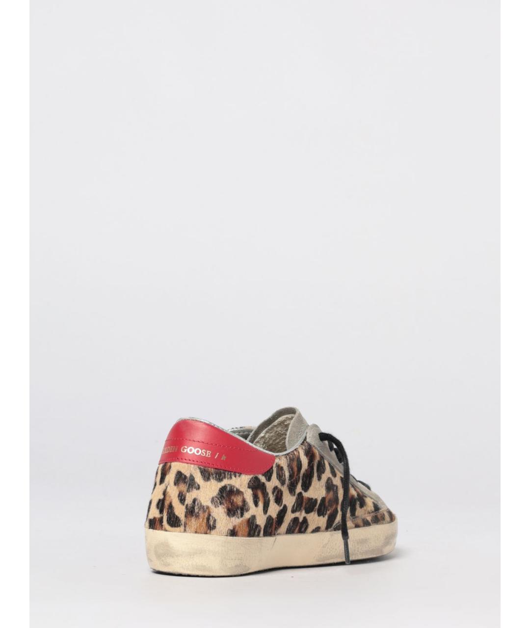 GOLDEN GOOSE DELUXE BRAND Мульти кожаные кеды, фото 3