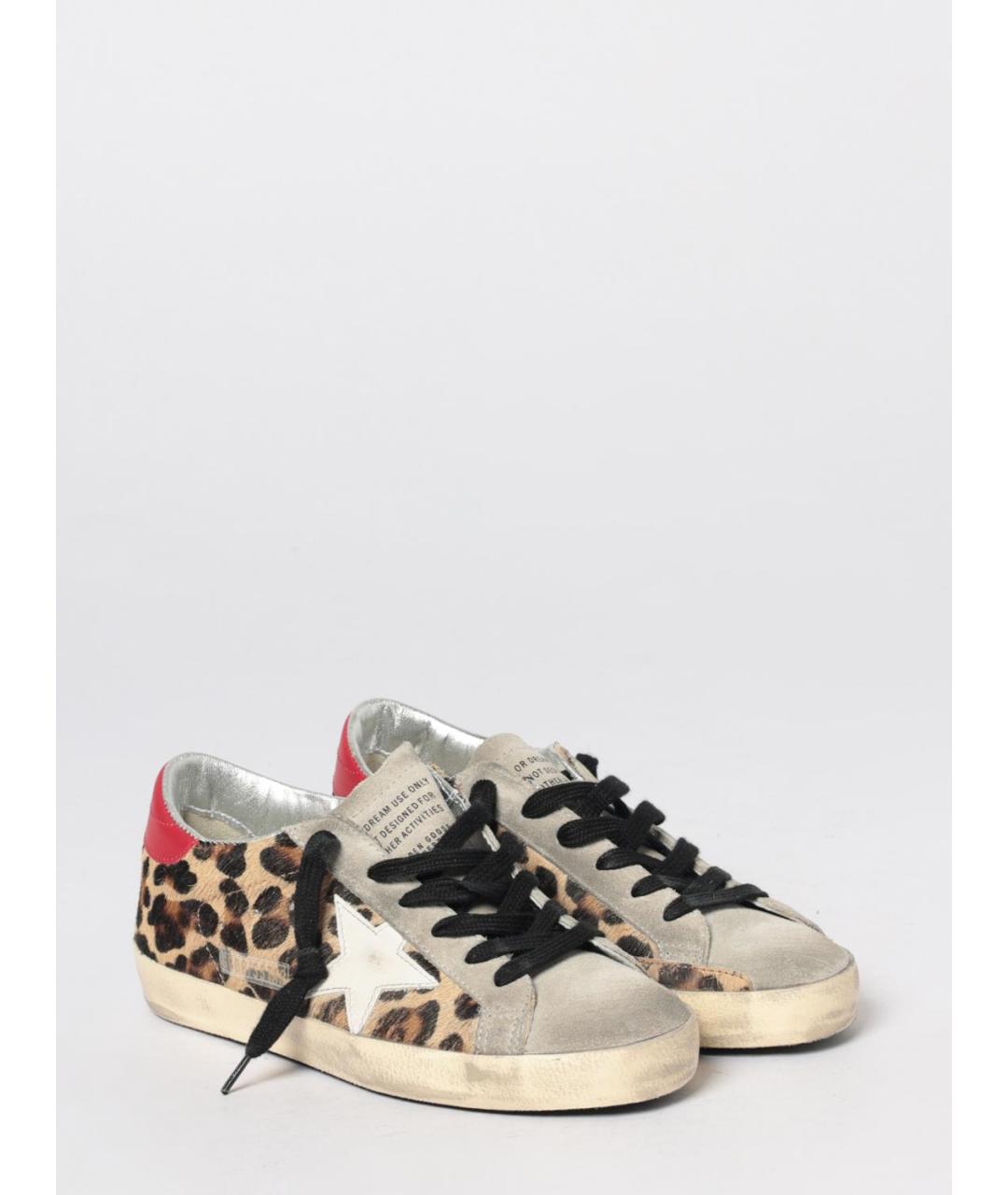 GOLDEN GOOSE DELUXE BRAND Мульти кожаные кеды, фото 2