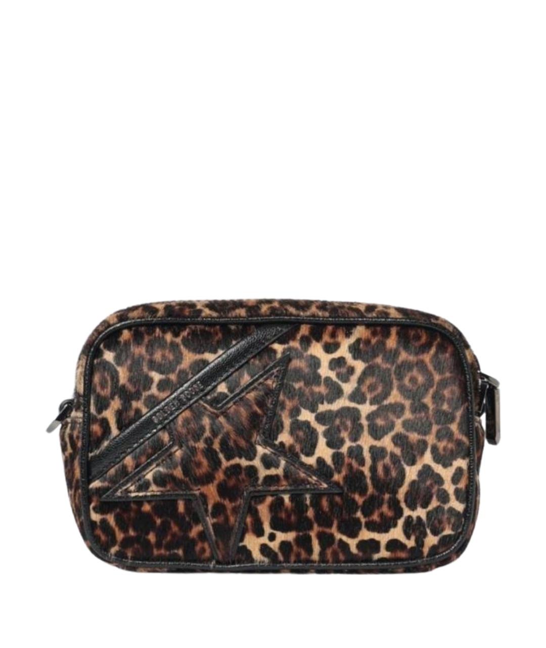 GOLDEN GOOSE DELUXE BRAND Бежевая кожаная сумка через плечо, фото 1