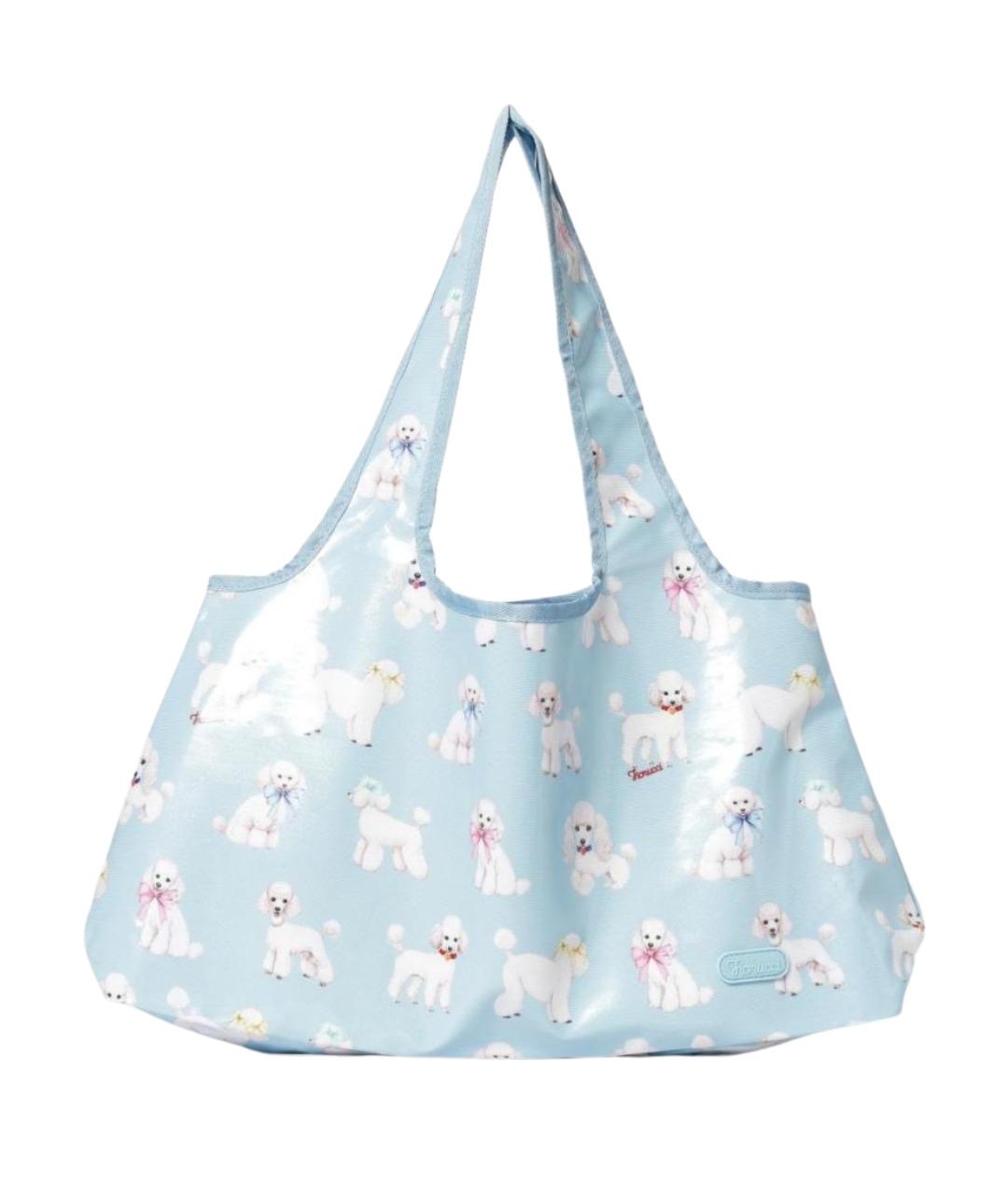 FIORUCCI Голубая хлопковая сумка через плечо, фото 1