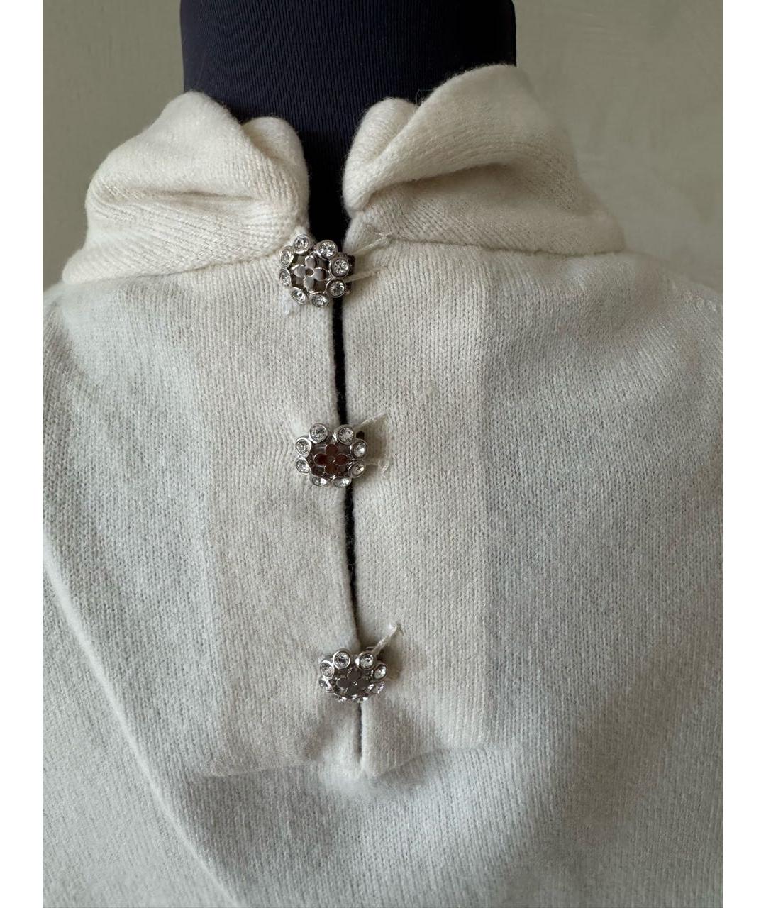 LOUIS VUITTON Бежевый шерстяной джемпер / свитер, фото 3