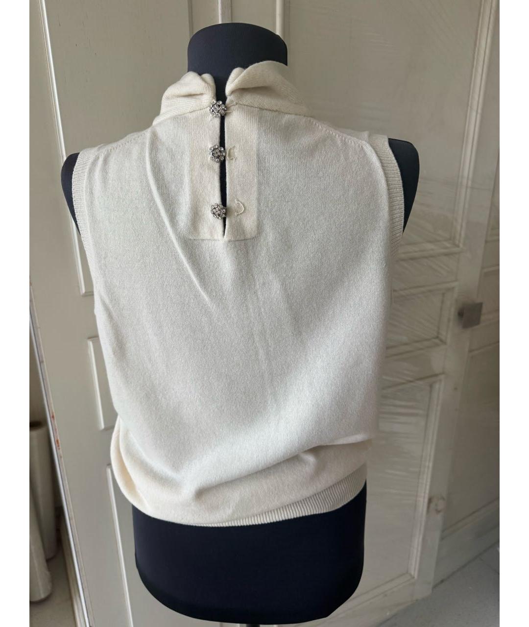 LOUIS VUITTON Бежевый шерстяной джемпер / свитер, фото 2