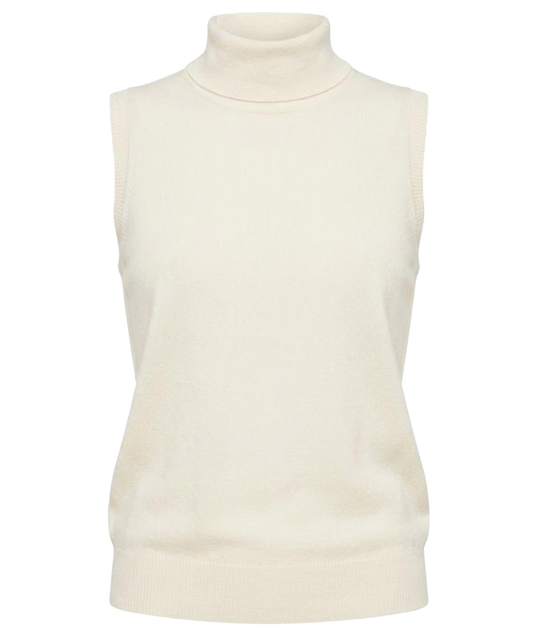 LOUIS VUITTON Бежевый шерстяной джемпер / свитер, фото 1