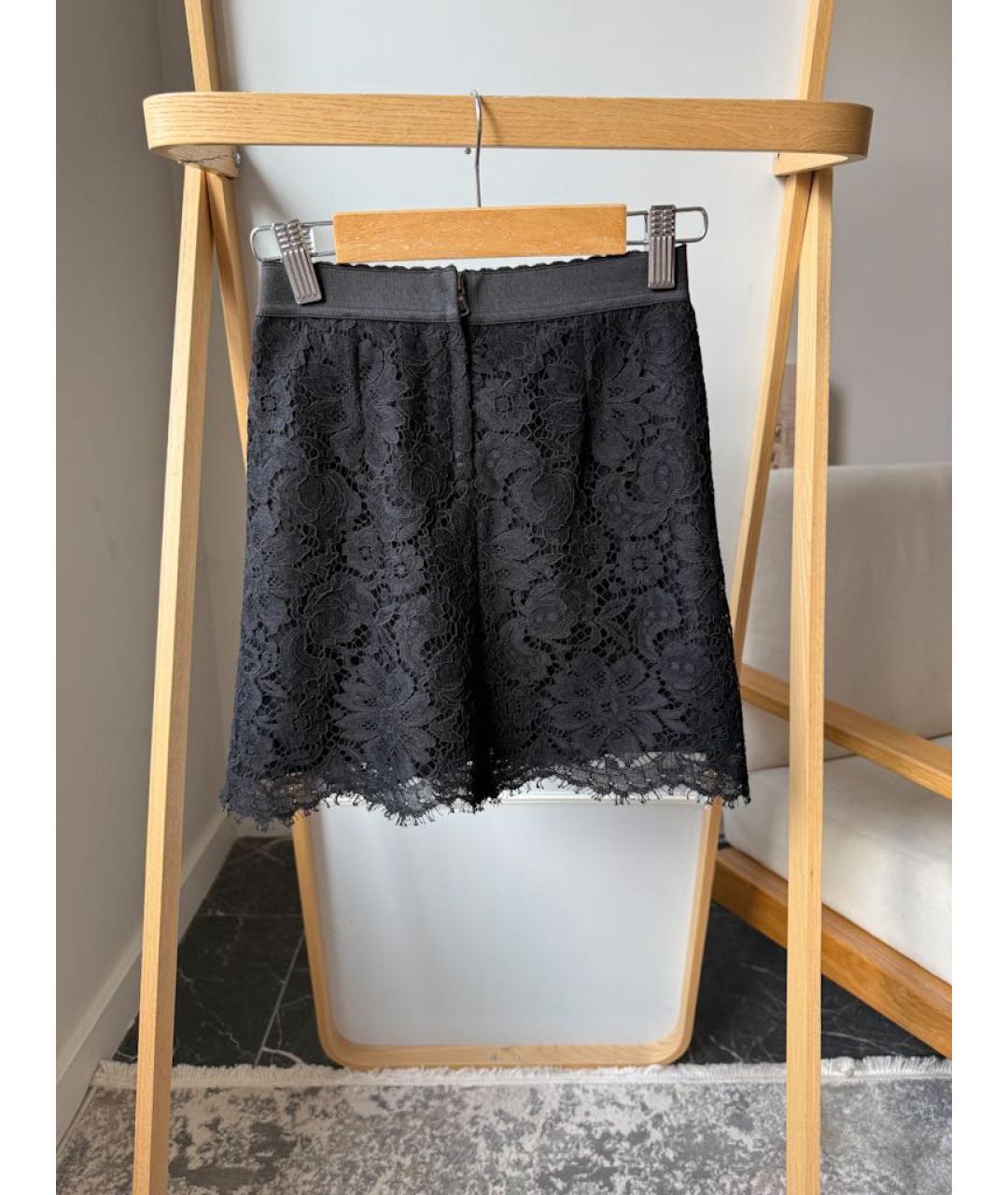 DOLCE&GABBANA Черная юбка, фото 2