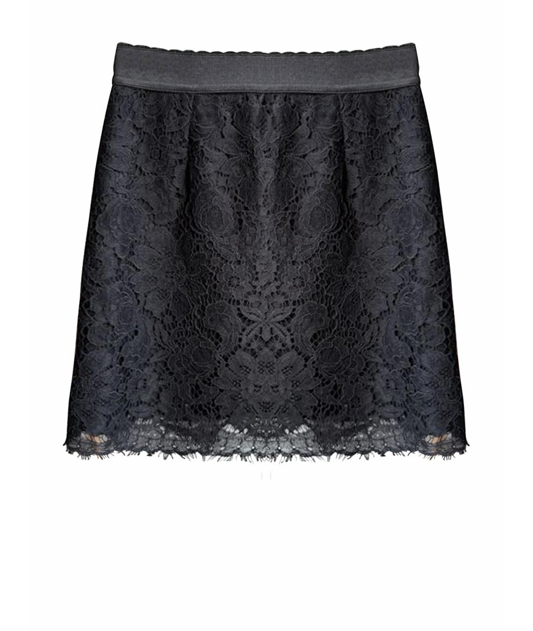 DOLCE&GABBANA Черная юбка, фото 1