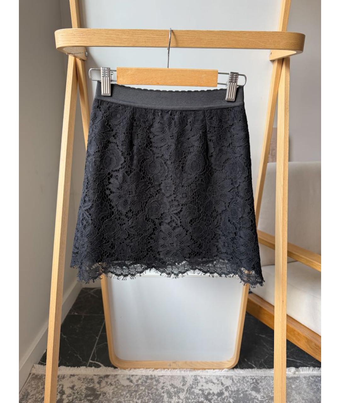 DOLCE&GABBANA Черная юбка, фото 5