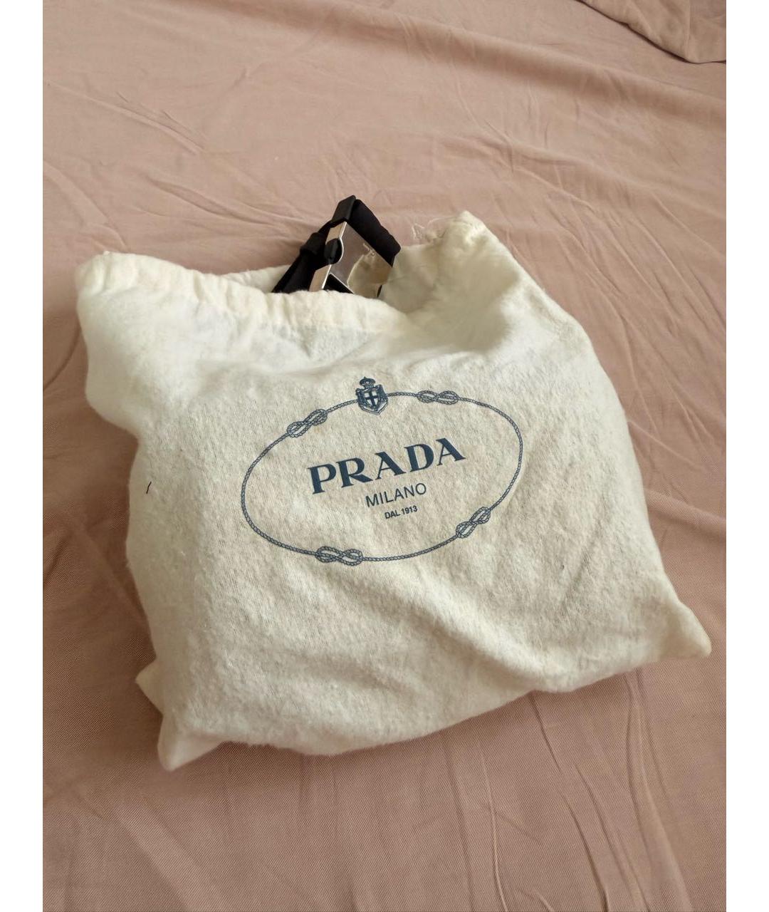 PRADA Черная поясная сумка, фото 5