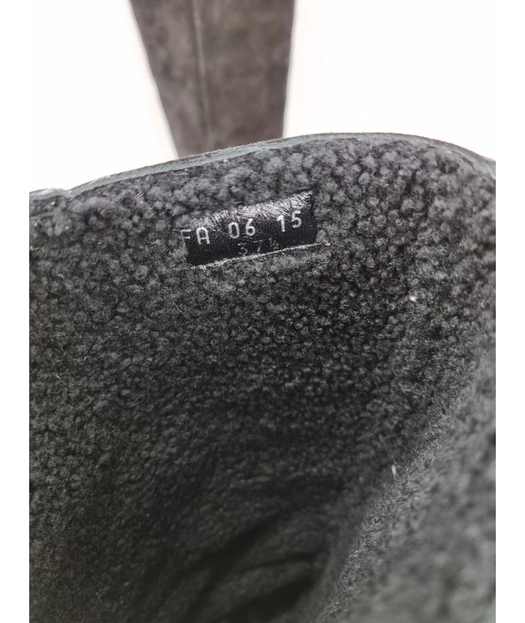 CHRISTIAN DIOR Черные сапоги, фото 7