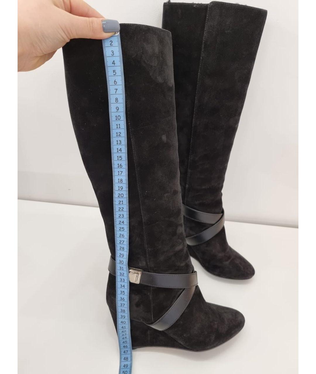 CHRISTIAN DIOR Черные сапоги, фото 6