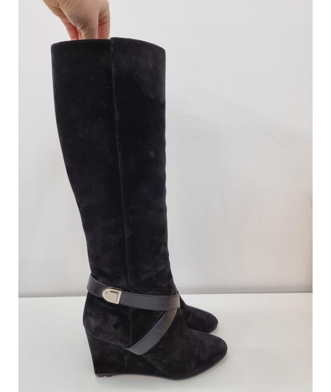 CHRISTIAN DIOR Черные сапоги, фото 9