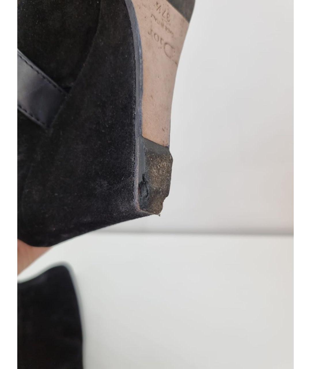 CHRISTIAN DIOR Черные сапоги, фото 8