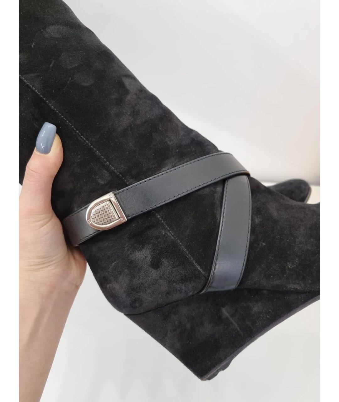 CHRISTIAN DIOR Черные сапоги, фото 5