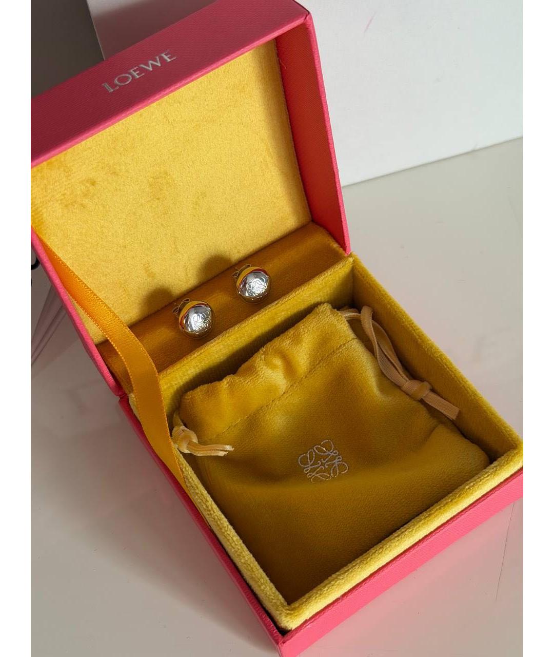 LOEWE Серебряные серьги, фото 3