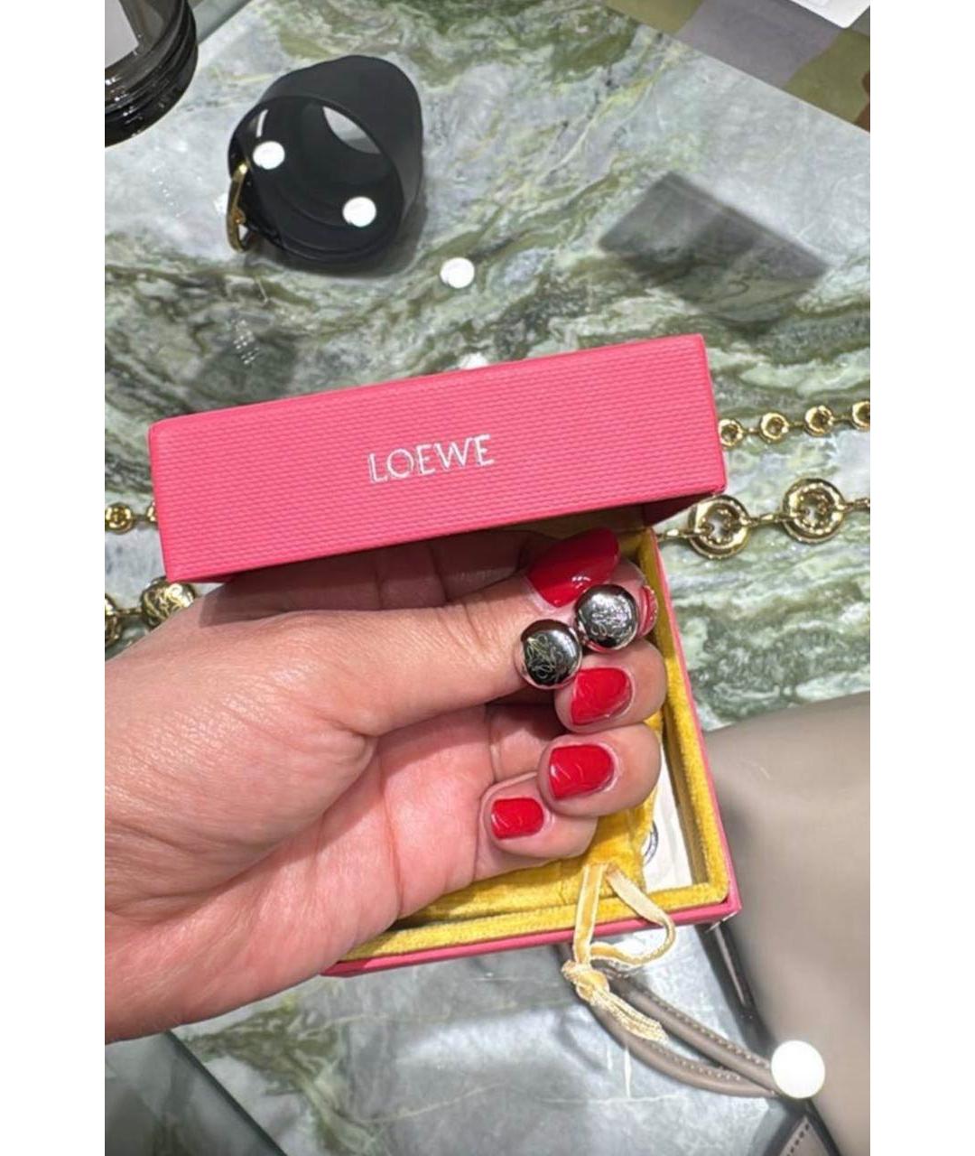 LOEWE Серебряные серьги, фото 5