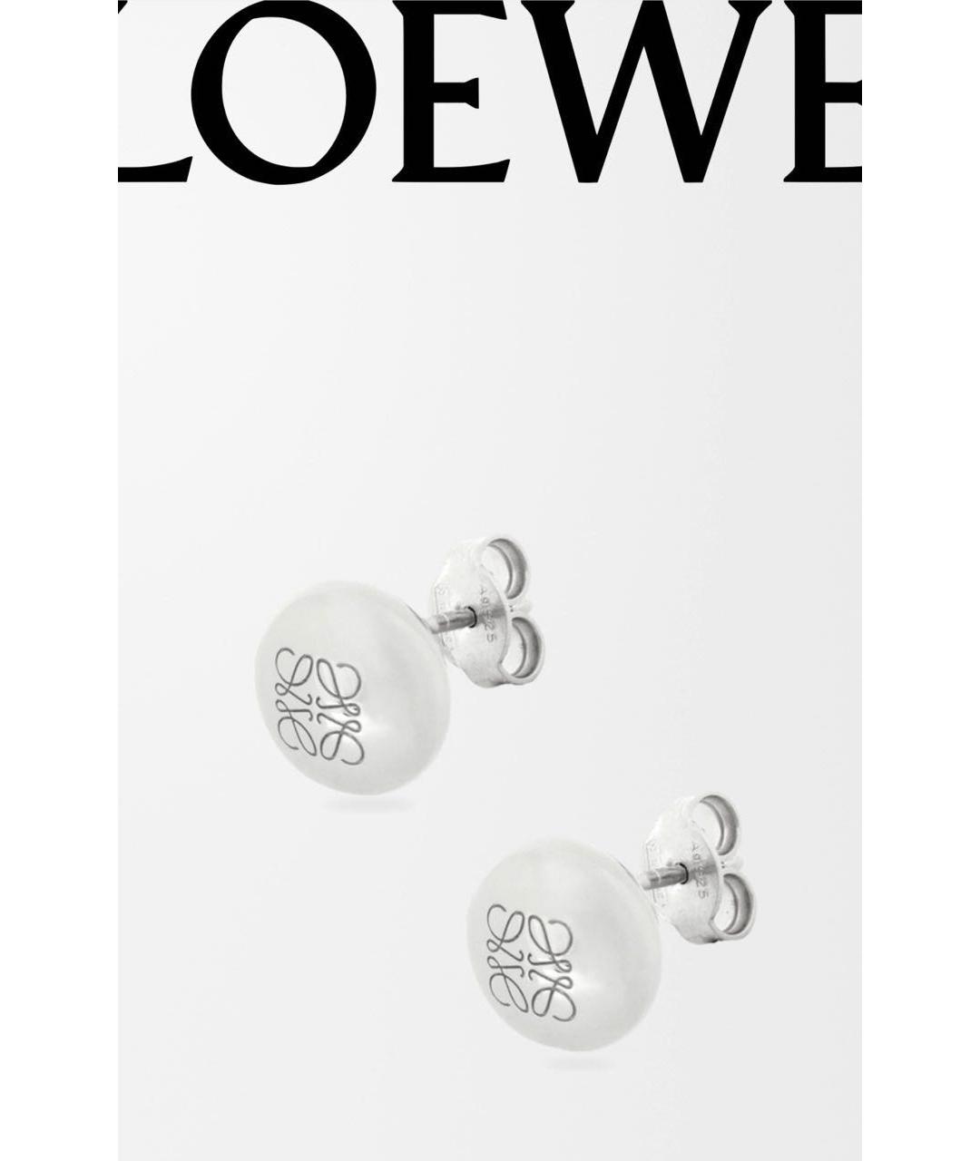 LOEWE Серебряные серьги, фото 6
