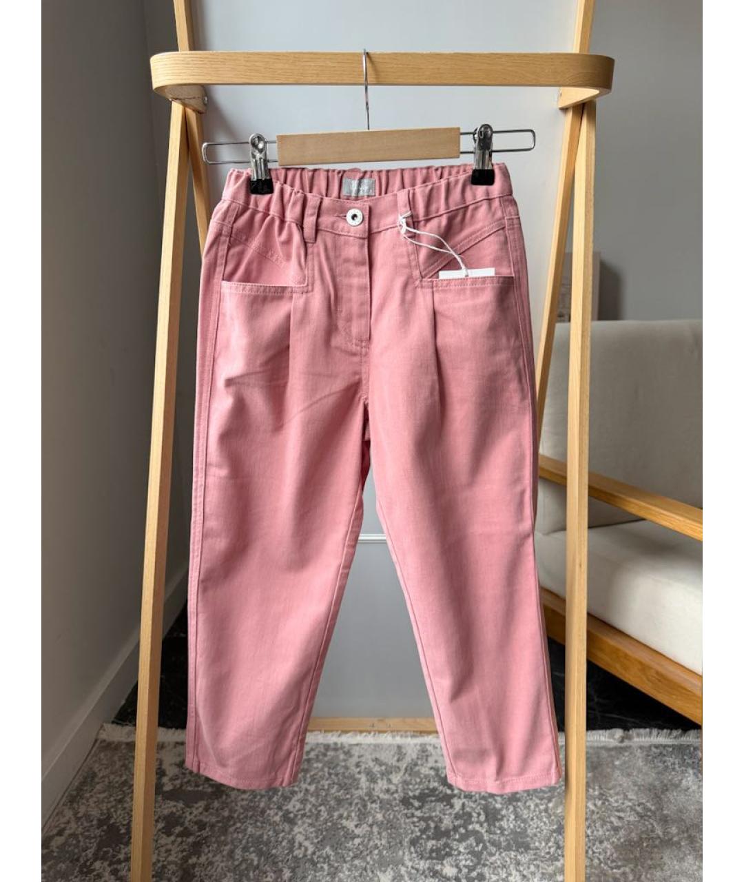 IL GUFO Розовые брюки и шорты, фото 5