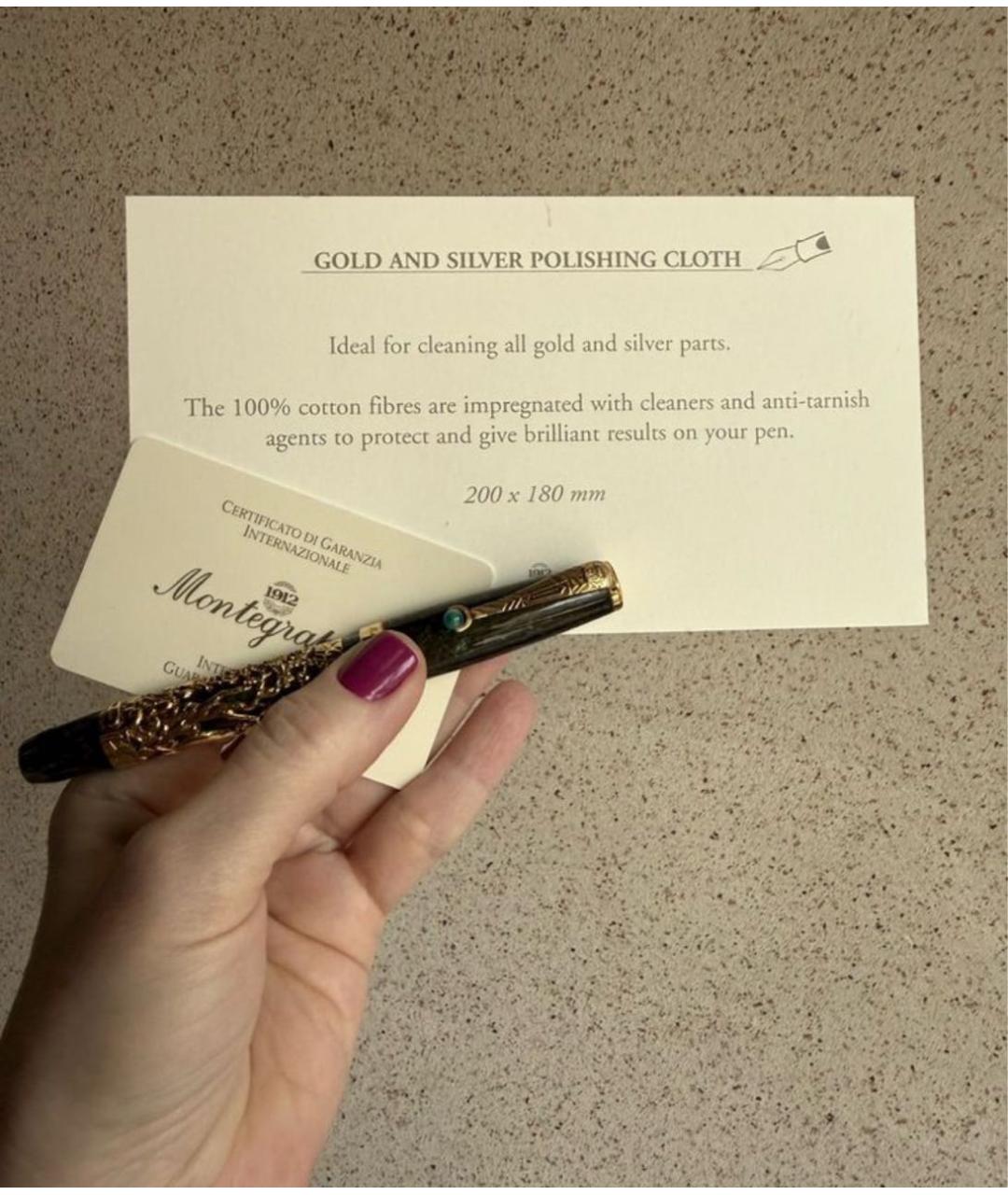 MONTEGRAPPA Хаки перьевая ручка, фото 4