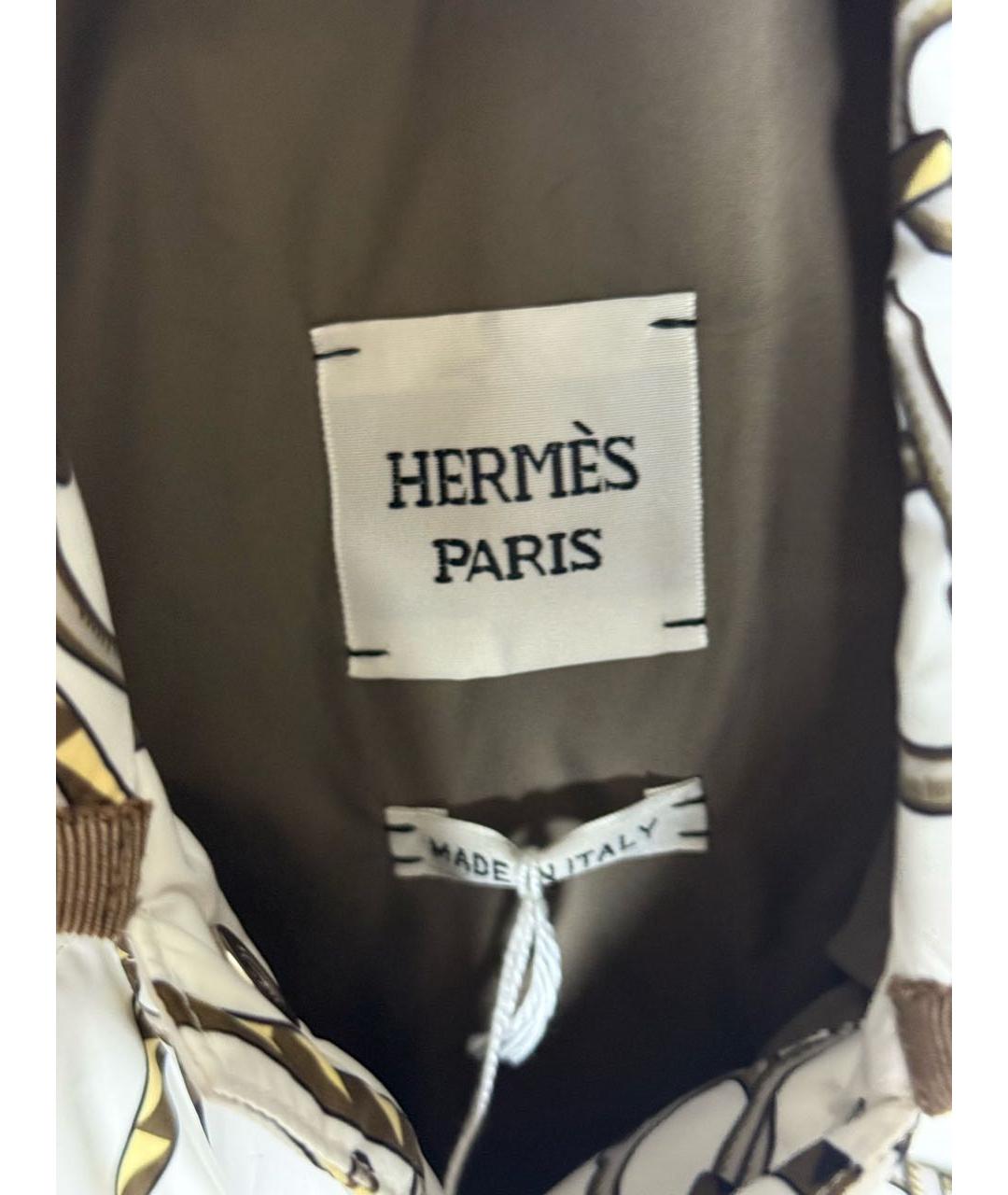 HERMES Белая куртка, фото 4