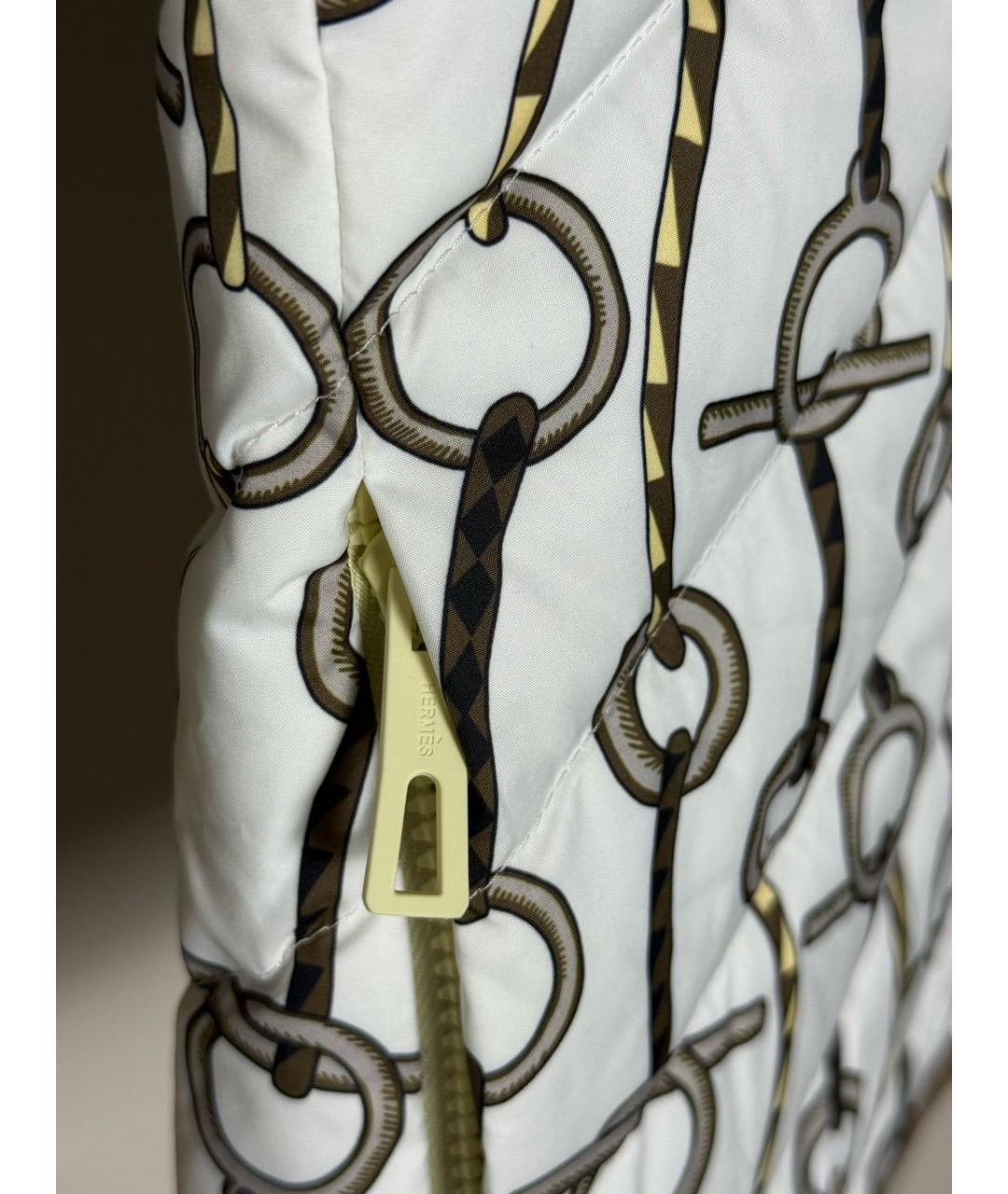 HERMES Белая куртка, фото 2