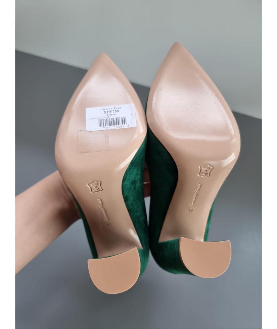 GIANVITO ROSSI Замшевые туфли, фото 6