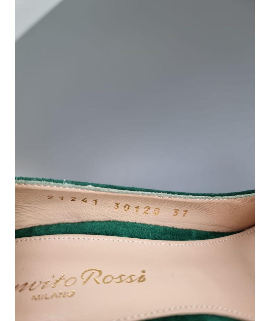 GIANVITO ROSSI Замшевые туфли, фото 5