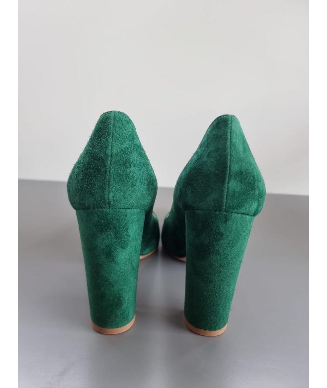 GIANVITO ROSSI Замшевые туфли, фото 4