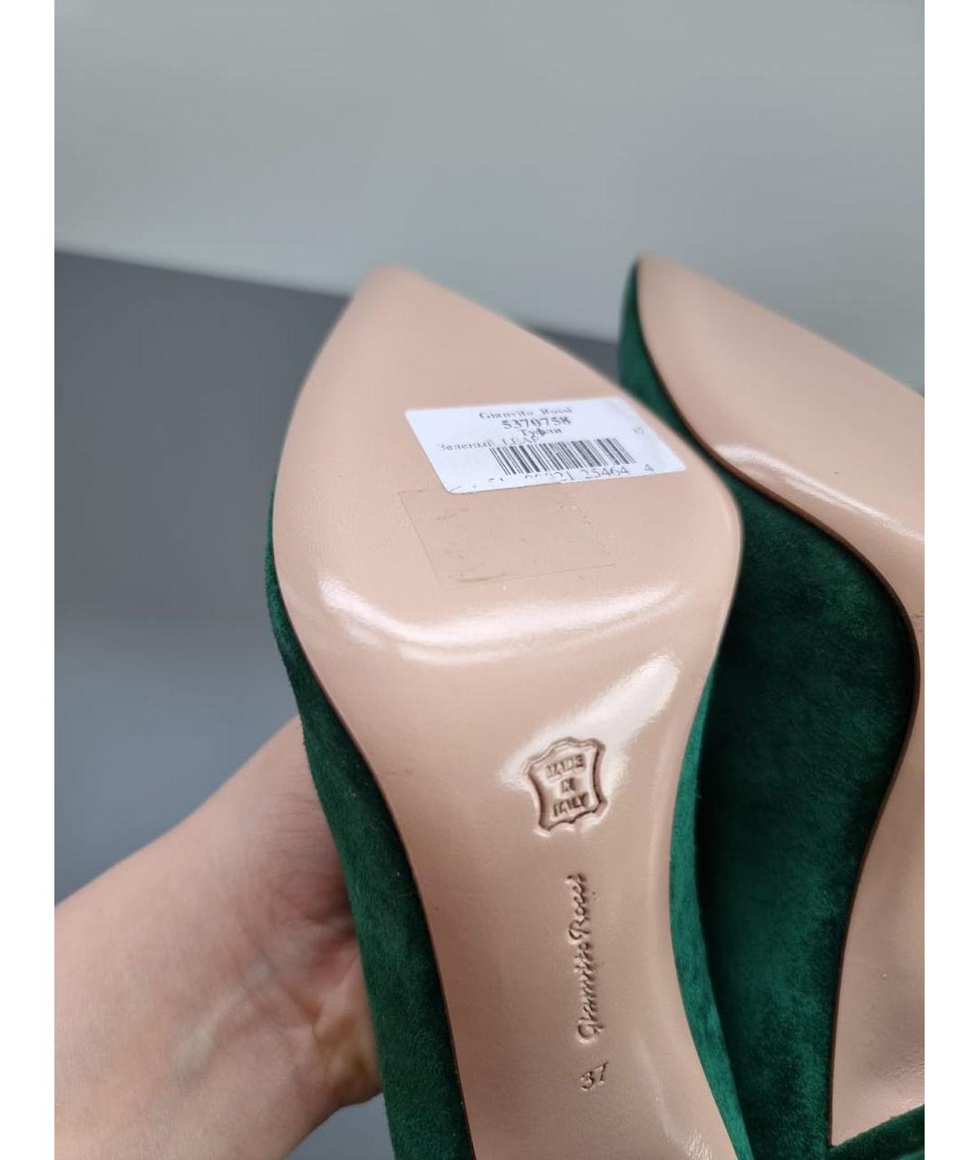 GIANVITO ROSSI Замшевые туфли, фото 7