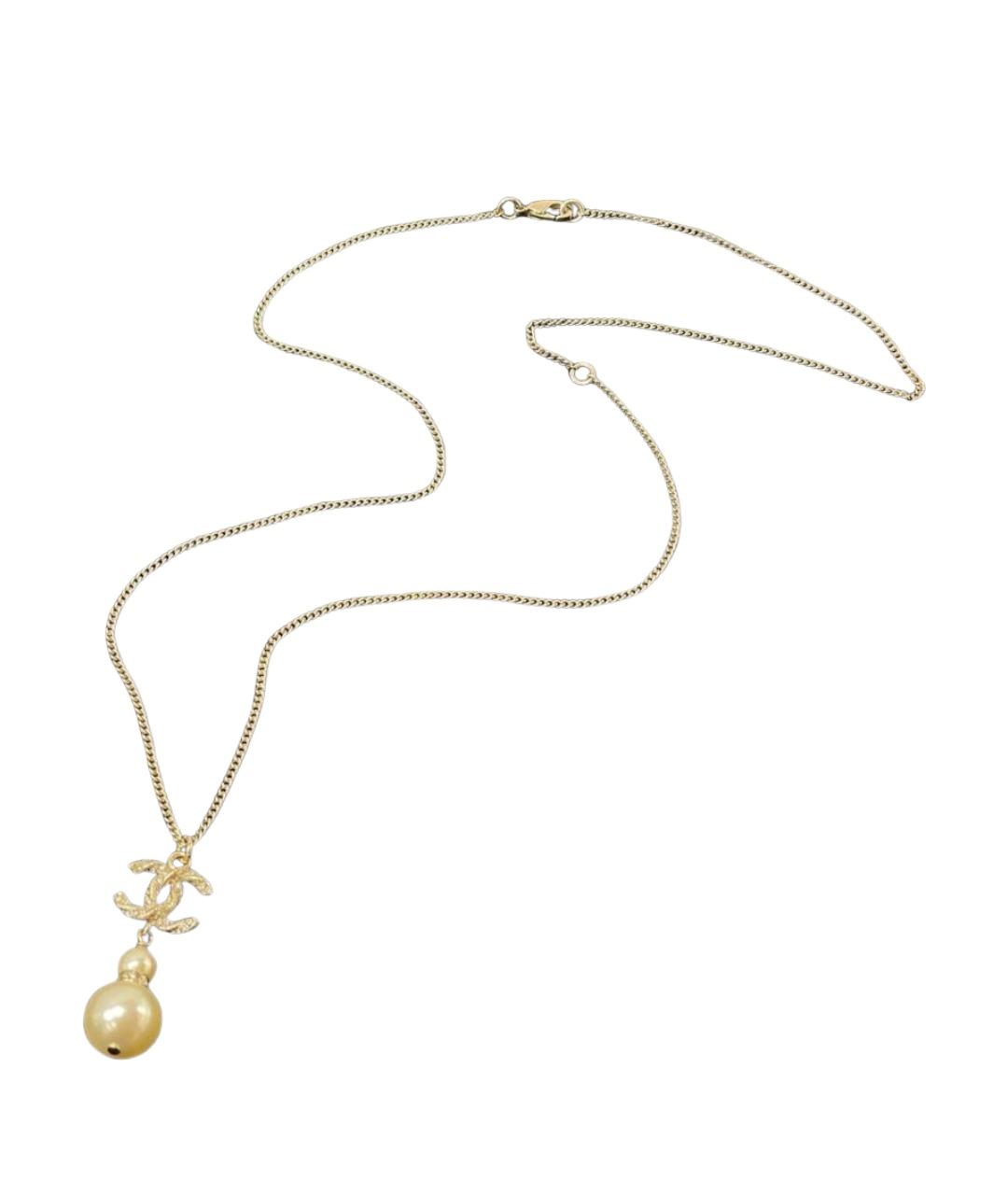 CHANEL Золотое колье, фото 1