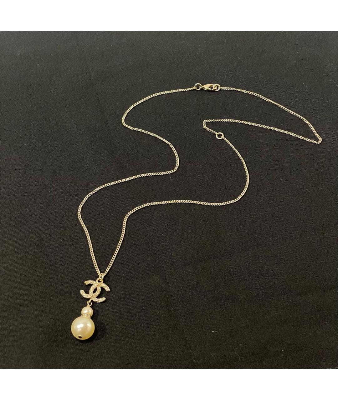 CHANEL Золотое колье, фото 8