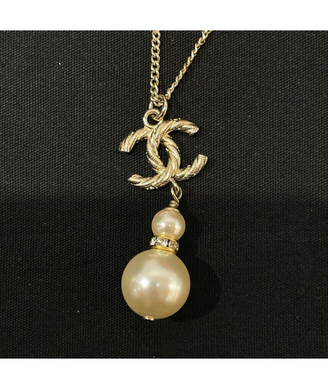 CHANEL Золотое колье, фото 3