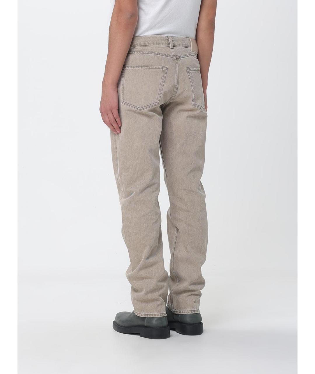 OUR LEGACY Синие хлопковые прямые джинсы, фото 2