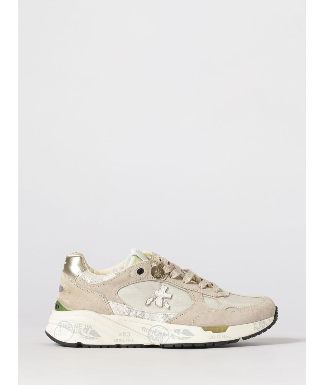 PREMIATA Бежевые кроссовки, фото 4