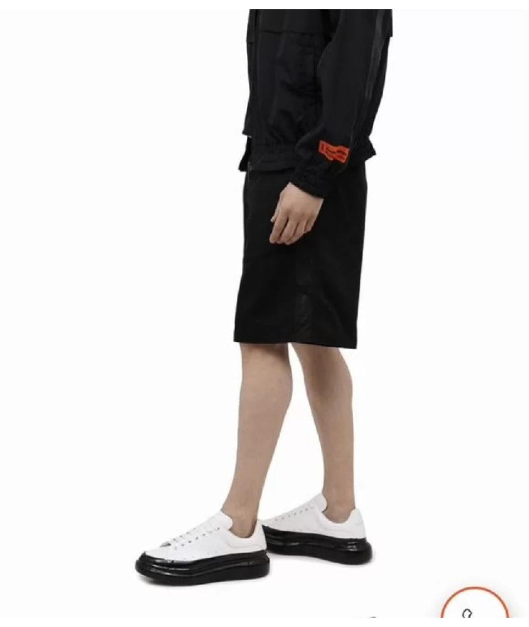 ALEXANDER MCQUEEN Белые кожаные низкие кроссовки / кеды, фото 8