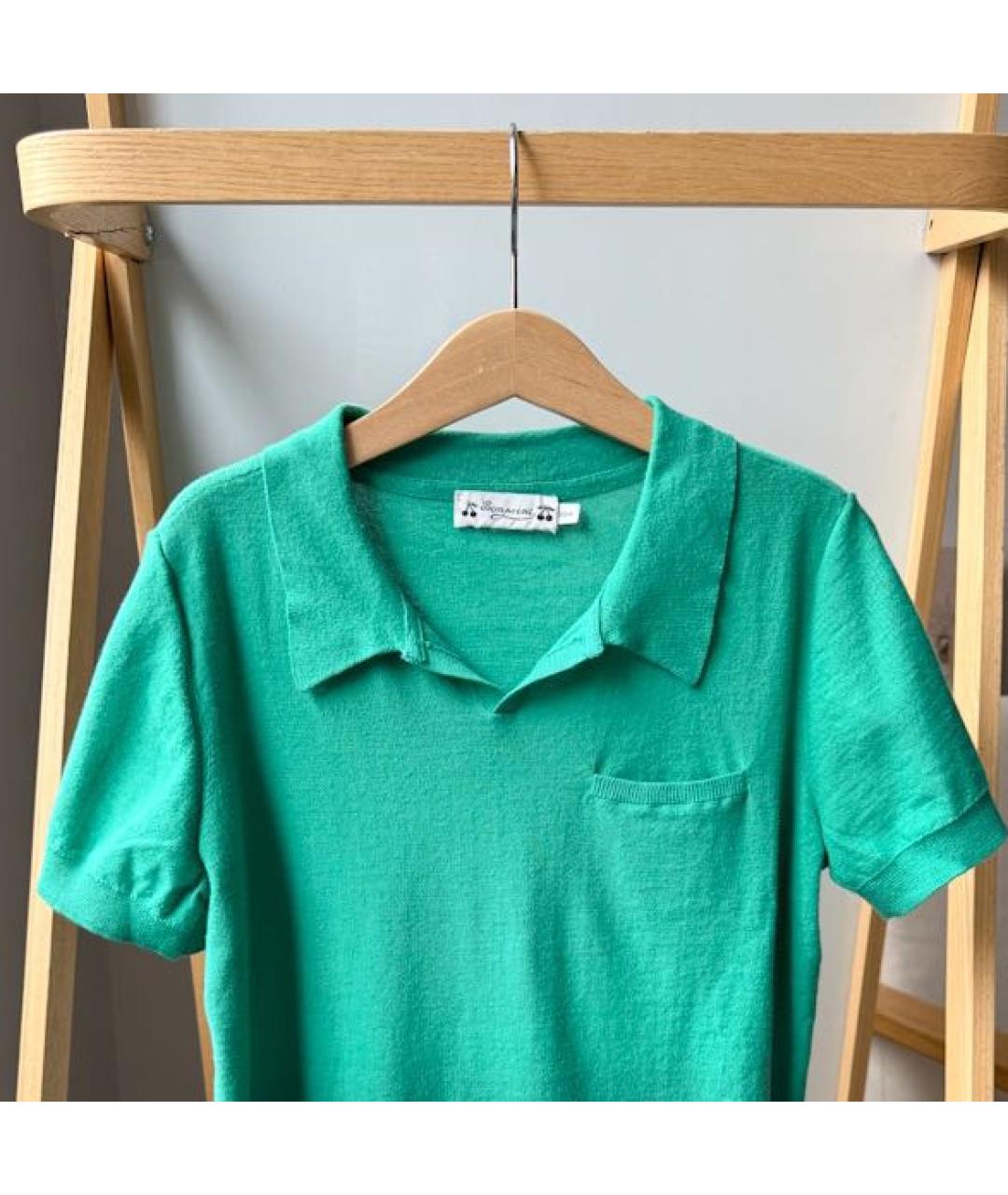 BONPOINT Зеленая детская футболка, фото 3