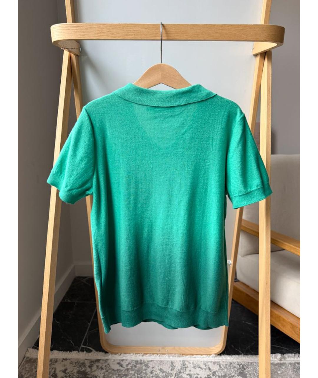 BONPOINT Зеленая детская футболка, фото 2