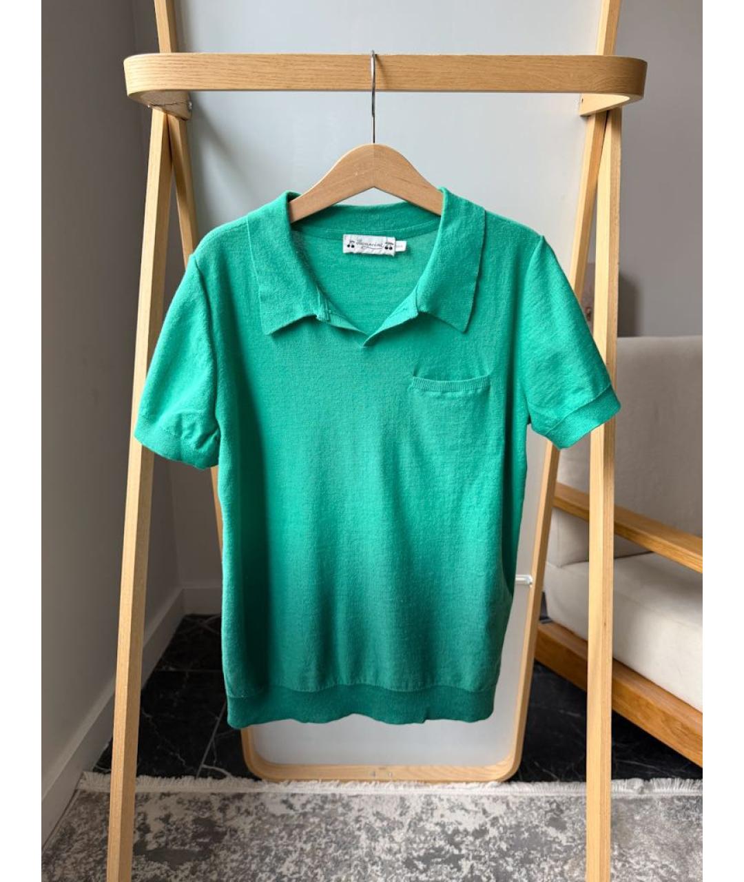 BONPOINT Зеленая детская футболка, фото 5